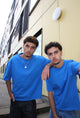 FINES TEE - OCEAN BLUE