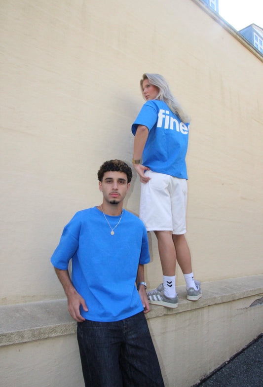 FINES TEE - OCEAN BLUE image 3