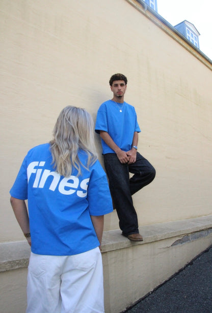 FINES TEE - OCEAN BLUE